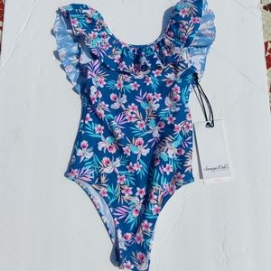 Sovereign Code One Piece Swimsuit sz 5